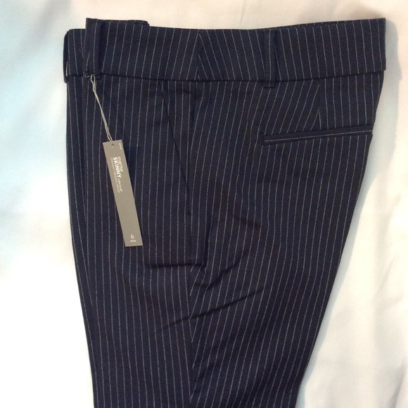 *NWT* LOFT Pinstripe Skinny Pants in Marisa Fit - Picture 4 of 5